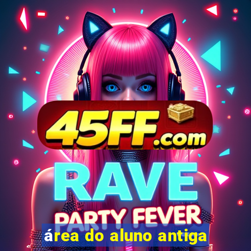 área do aluno antiga